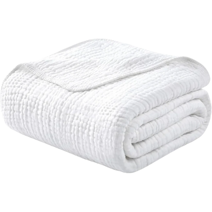 Premium 100% Cotton Muslin Blanket