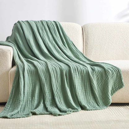 Premium 100% Cotton Muslin Blanket