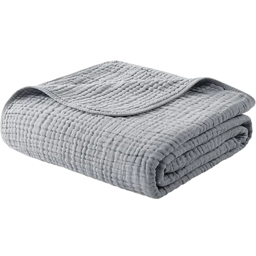 Premium 100% Cotton Muslin Blanket